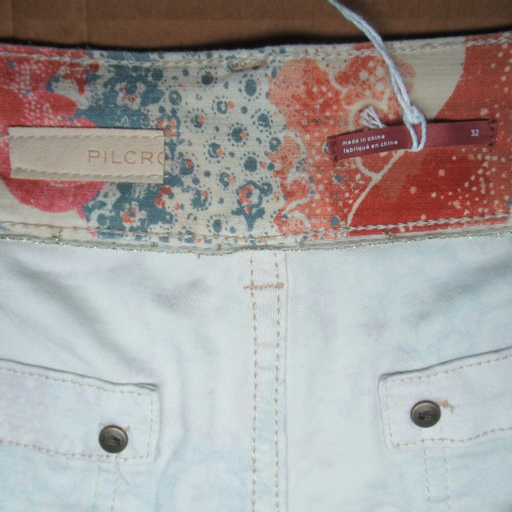 Pilcro 'The Wanderer' Patchwork Patterned Shorts … - image 7